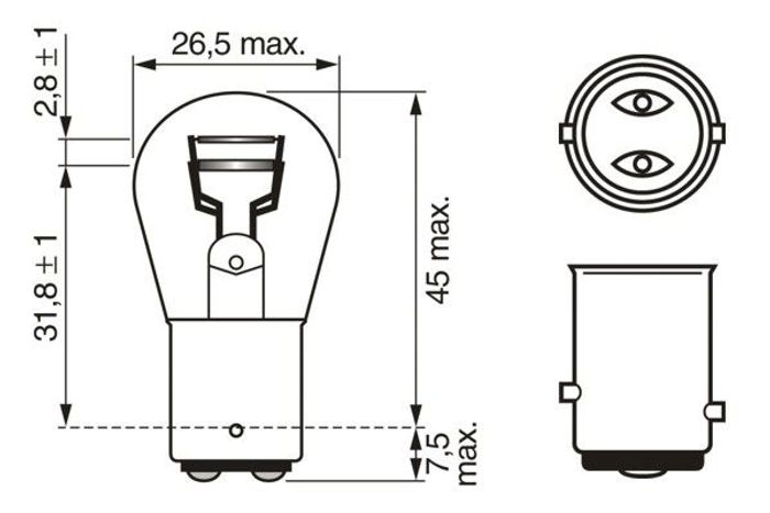 Glühlampe, Blinkleuchte