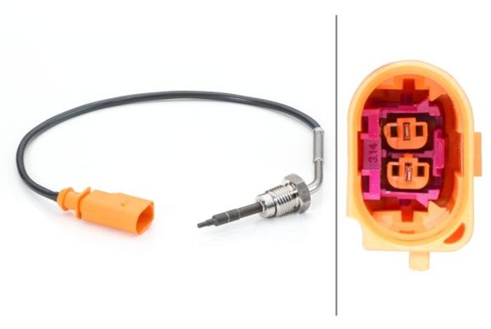 Sensor, Abgastemperatur