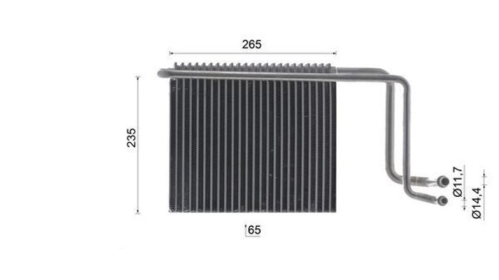 Verdampfer, Klimaanlage
