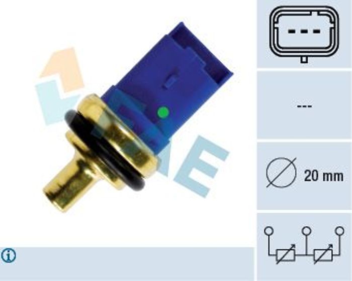 Sensor, Kühlmitteltemperatur