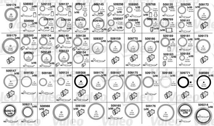 O-Ring-Reparaturset