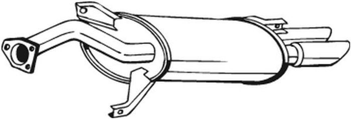 Endschalldämpfer
