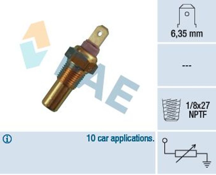 Sensor, Kühlmitteltemperatur