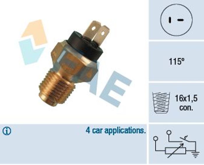 Sensor, Kühlmitteltemperatur