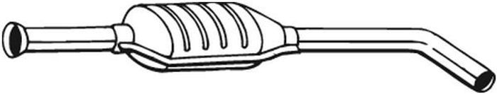 Mittelschalldämpfer