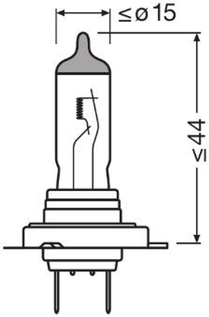 Glühlampe, Fernscheinwerfer