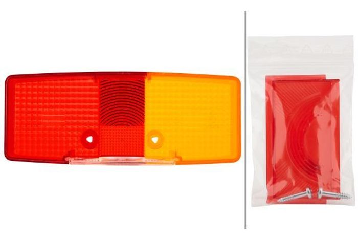 Lichtscheibe, Heckleuchte