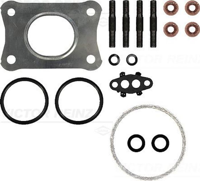 Montageset der Turbokompressors (mit Dichtungen) passt zu: AUDI A1, A3, Q2, Q...