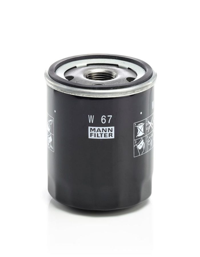 Ölfilter passt zu: MITSUBISHI COLT CZC VI, COLT VI, LANCER VIII; NISSAN SKYLI...