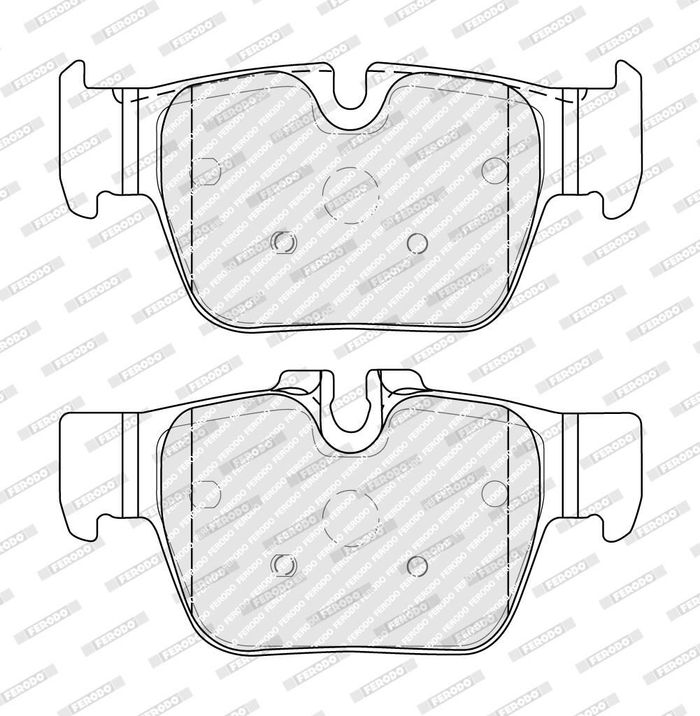 Bremsbelagsatz hinten , passt zu: BMW 1 (F40), 2 GRAN COUPE (F44), X2 (F39);...