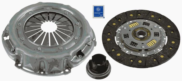 Satz der Kupplung mit Stützlager (242mm) passt zu: LAND ROVER 110/127, 90 I,...