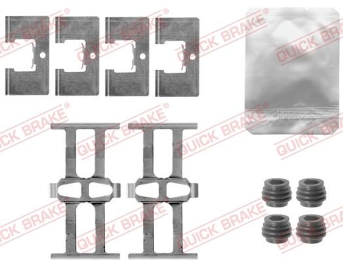 Montagesatz des Bremsklotzes hinten passt zu: HONDA FR-V, STREAM 1.7-2.2D 05....