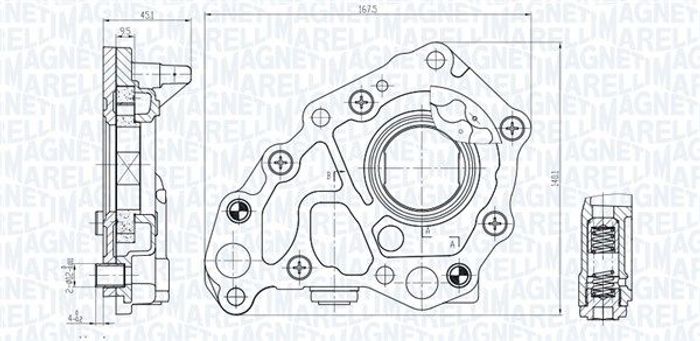 Ölpumpe passt zu: MAZDA 2, 3 1.3-1.6 10.03-05.19