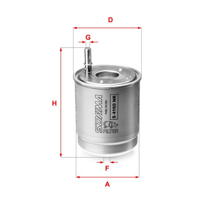 Kraftstofffilter passt zu: HYUNDAI I30; KIA CEED, PROCEED, XCEED 1.6D/1.6DH 0...