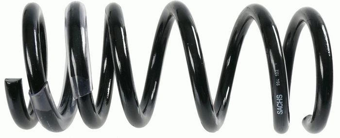 Federungsfeder hinten L/R passt zu: MITSUBISHI PAJERO IV 3.2D/3.8 10.06