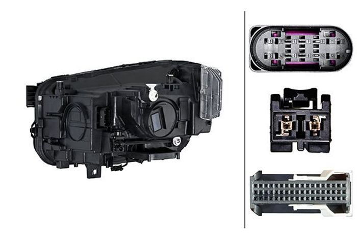 Scheinwerfer R (LED) passt zu: MERCEDES GLB X247 06.19