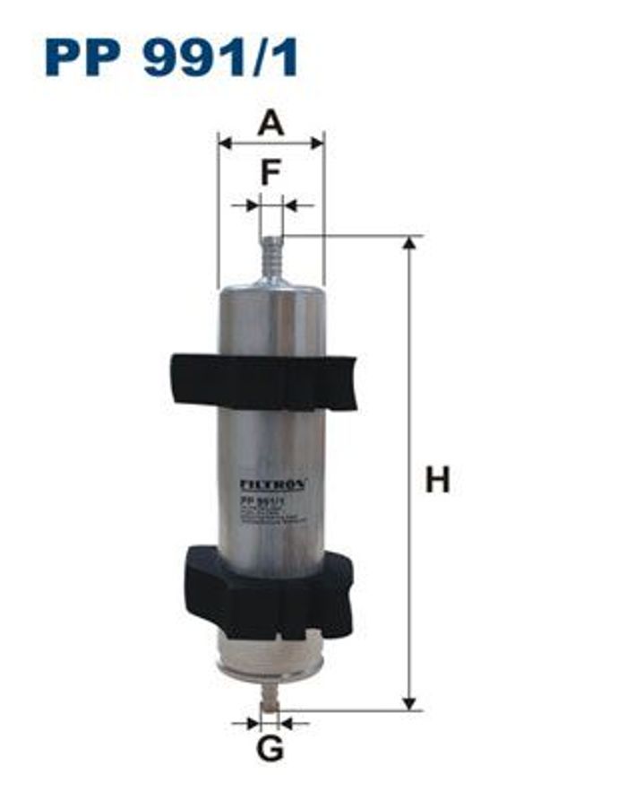 Kraftstofffilter passt zu: AUDI A6 C8, Q5 2.0D/2.0DH/3.0D 11.08
