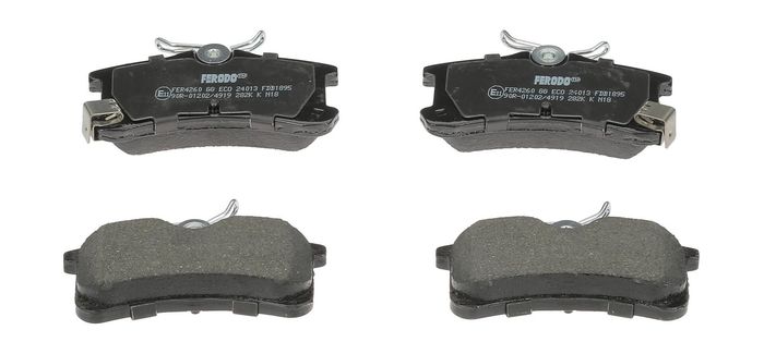 Bremsbelagsatz hinten , passt zu: LEXUS ES; TOYOTA AVENSIS, CAMRY, COROLLA 1....