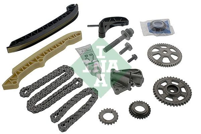 Ventilsteuerung Satz (Rad + Kette) passt zu: SKODA FABIA II; VW FOX, POLO IV...