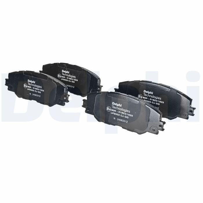 Bremsbelagsatz vorne , passt zu: LEXUS HS; TOYOTA AURIS, COROLLA, MARK X ZIO...