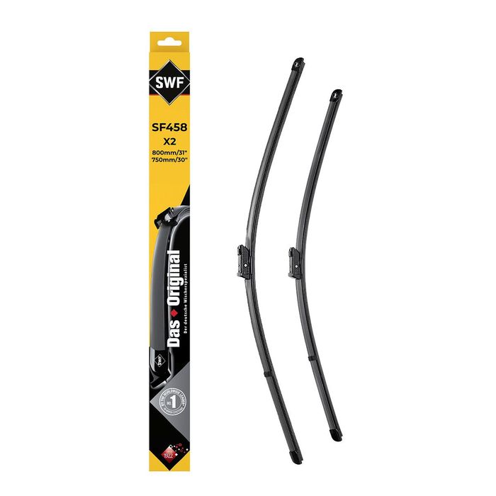 Wischerblatt Flachbalkenwischer vorne mit Spoiler (2Stück) Visioflex 800/750m...