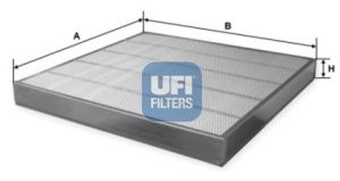 Luftfilter 610x610x65 passt zu: CATERPILLAR 777; KOMATSU 120C