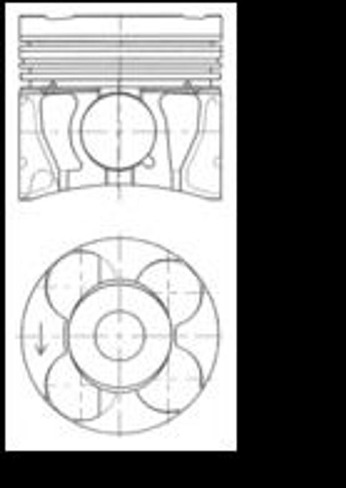 Kolben 79 (STD) passt zu: OPEL ASTRA H, ASTRA H CLASSIC, ASTRA H GTC, ASTRA J...