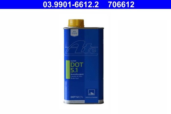 Bremsflüssigkeit DOT5.1 (1L) [trocken: 265°C, nass: 180°C, viskosität mm2/s:...