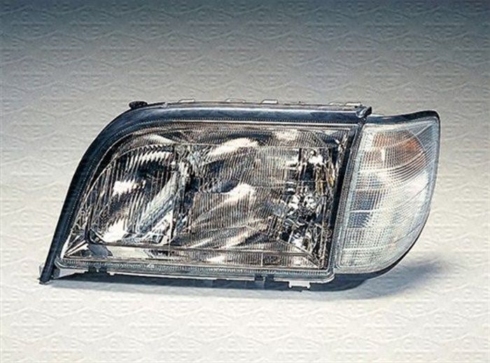 Reflektorglas mit dichtung R passt zu: MERCEDES S-KLASA W140 02.91-02.99