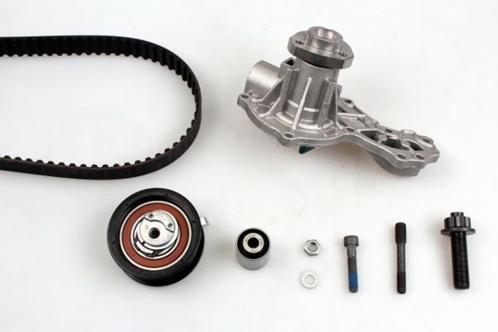 Ventilsteuerung Satz (Riemen + Rolle + Flüssigkeitspumpe) passt zu: AUDI 80 B...