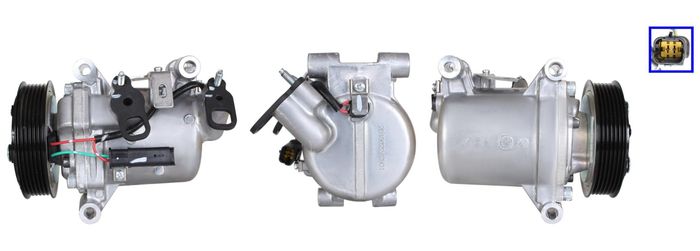 Klimakompressor (runderneuert) passt zu: CITROEN BERLINGO, C3 III, JUMPY III;...