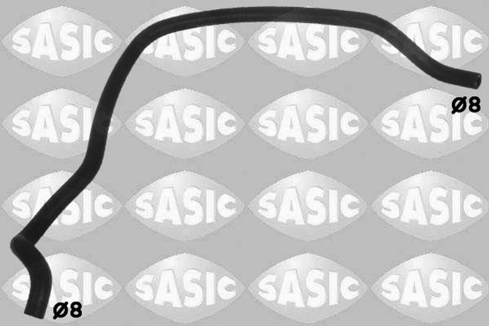 Kühlsystem Gummischlauch (8mm/8mm) passt zu: OPEL SIGNUM, VECTRA C, VECTRA C...