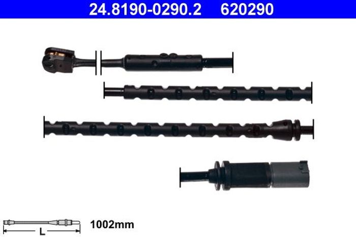 Bremsbelagverschleißsensor hinten passt zu: BMW X5 (E70), X5 (F15, F85), X6 (...