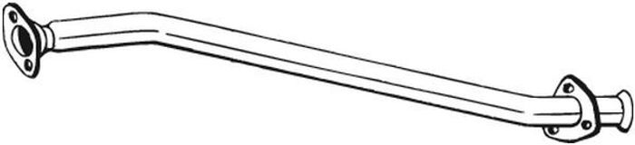 Auspuffrohr mitte passt zu: CITROEN JUMPER I; FIAT DUCATO; PEUGEOT BOXER 1.9D...