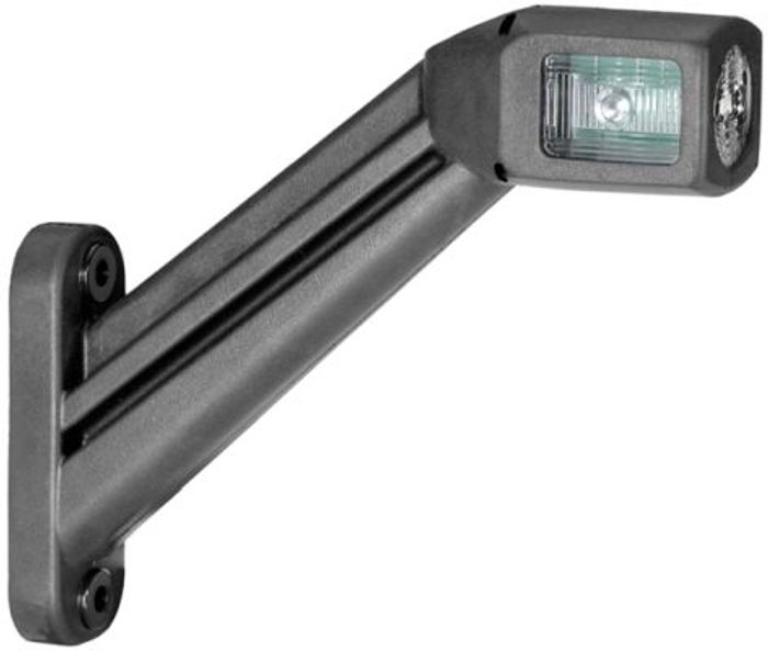 Markierungslicht R, weiß, LED; breite 35mm, kabellänge 500mm, 12/24V (IP6K9K)