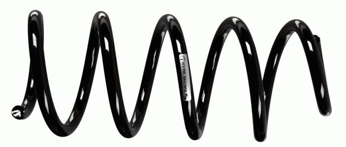 Federungsfeder hinten L/R passt zu: DACIA DUSTER; RENAULT DUSTER 1.2-1.6LPG 0...