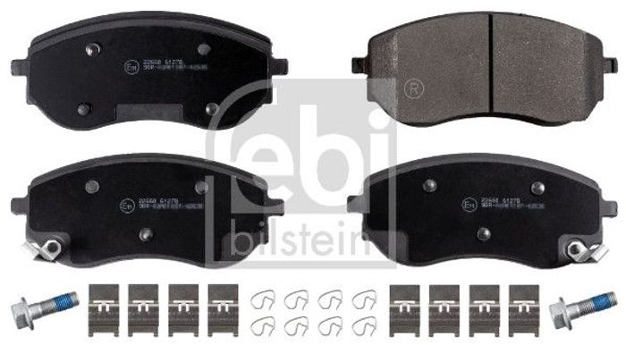 Bremsbelagsatz vorne , passt zu: MERCEDES X (470); NISSAN NAVARA NP300 2.3D/3...