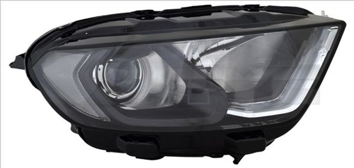 Scheinwerfer L (H1/LED, elektrisch, mit motor, einsatzfarbe: schwarz) passt z...