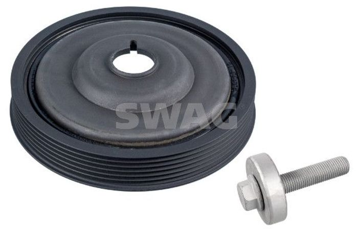 Riemenscheibe, Kurbelwelle (rippenanzahl: 5) passt zu: MERCEDES A (W176), B S...