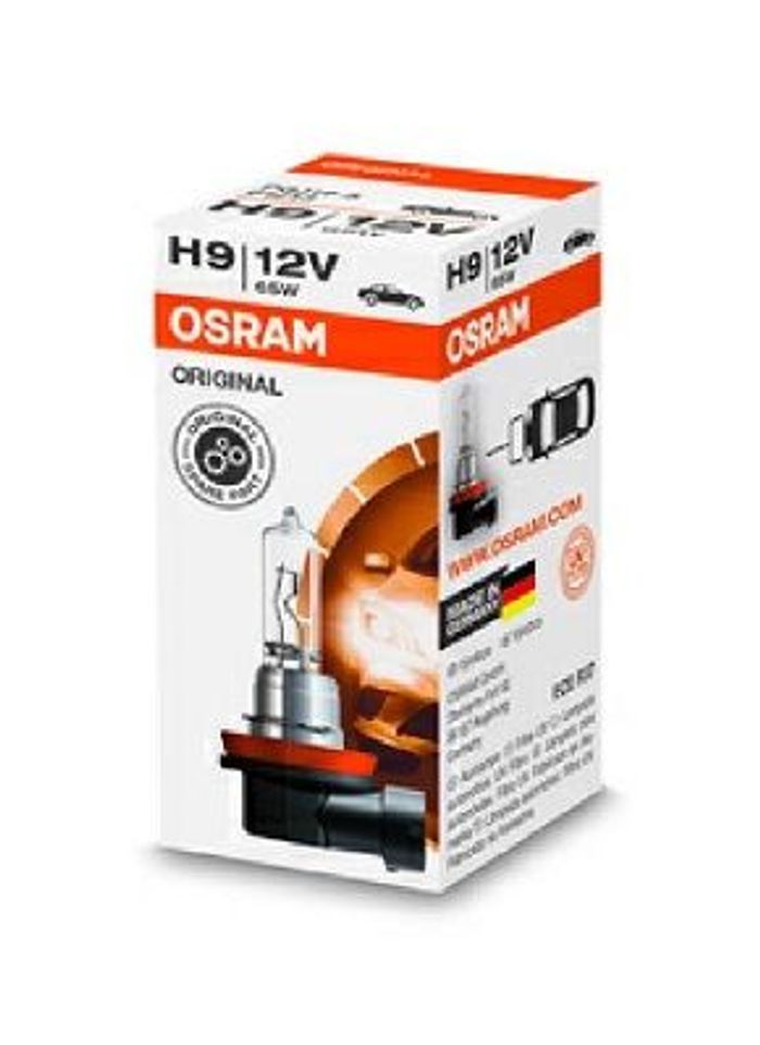 Glühbirne (Karton 1Stück) H9 12V 65W PGJ 19-5 Standard