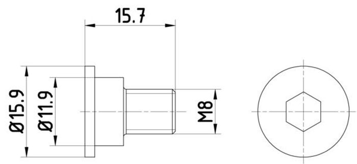 Schraube, Bremsscheibe