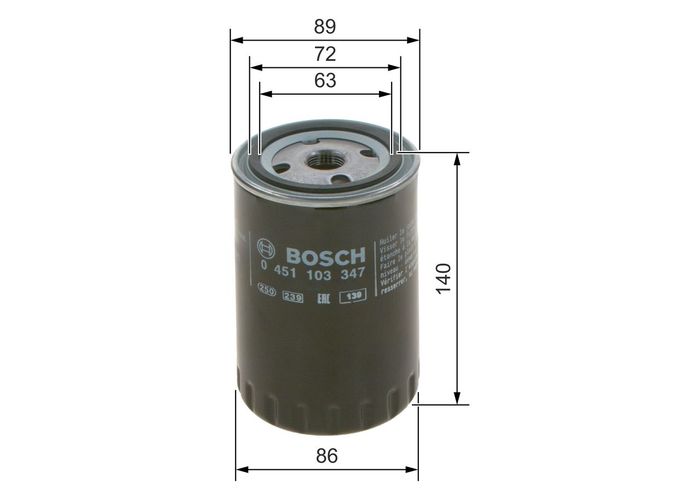Ölfilter passt zu: AUDI A6 C4; FORD GALAXY I, GALAXY MK I; SEAT ALHAMBRA, COR...