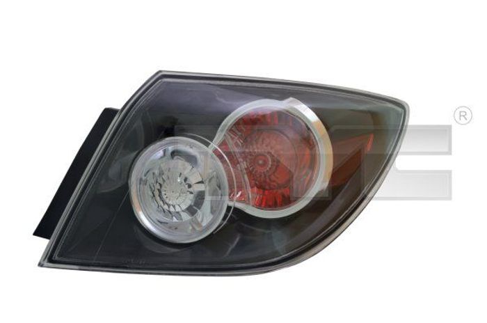 Lampe hinten R (äußerer Teil, W21/5W/WY21W) passt zu: MAZDA 3 Hatchback -06.09