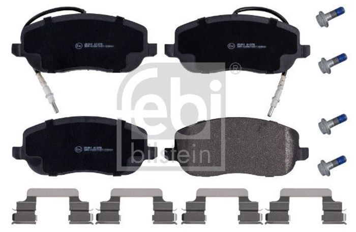 Bremsbelagsatz vorne , passt zu: CITROEN C8, JUMPY I, JUMPY II; FIAT SCUDO, U...