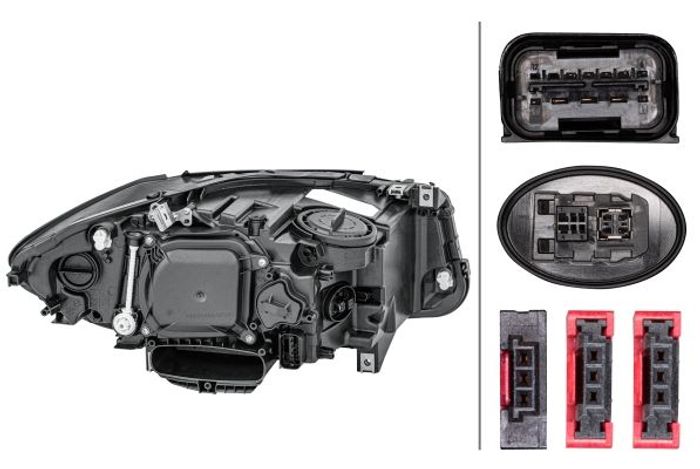 Scheinwerfer L (D1S/H7/LED/PY24W, elektrisch, mit motor, glühbirne) passt zu:...