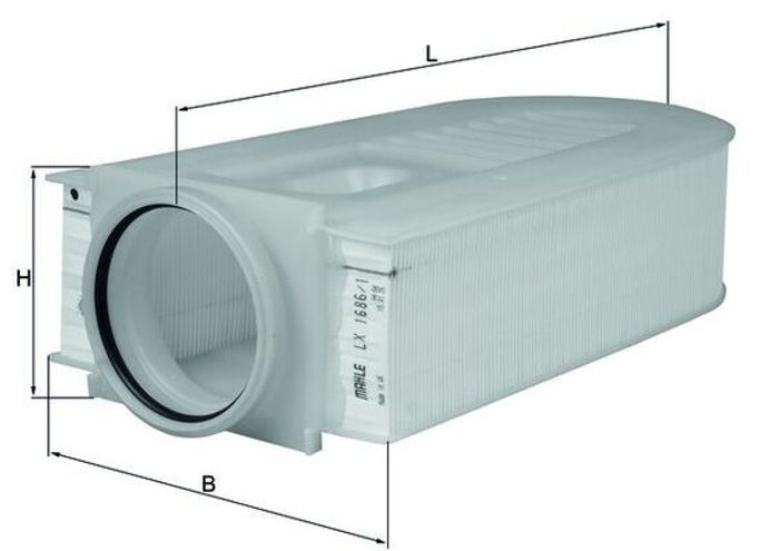Luftfilter (Filterpatrone) passt zu: MERCEDES C (C204), C (W204), C T-MODEL (...