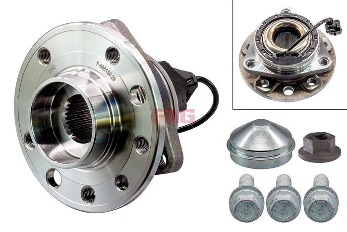 Radlagersatz mit Nabe vorne passt zu: FIAT CROMA; OPEL SIGNUM, VECTRA C, VECT...