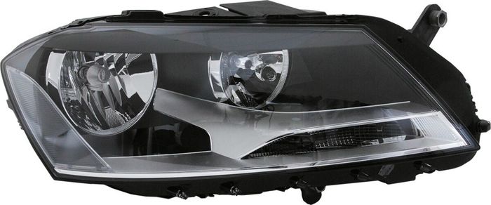 Scheinwerfer R (H7/W5W, elektrisch, mit motor, blinkerfarbe: durchsichtig) pa...
