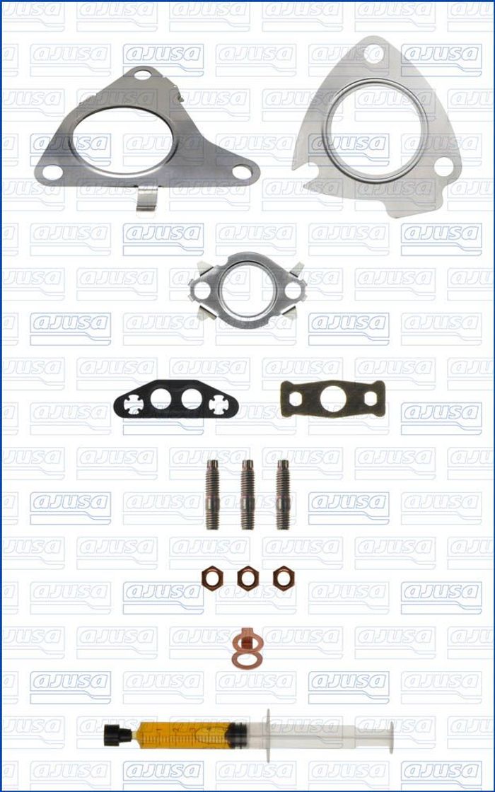 Montageset der Turbokompressors (mit Dichtungen) passt zu: JAGUAR F-PACE, XF...