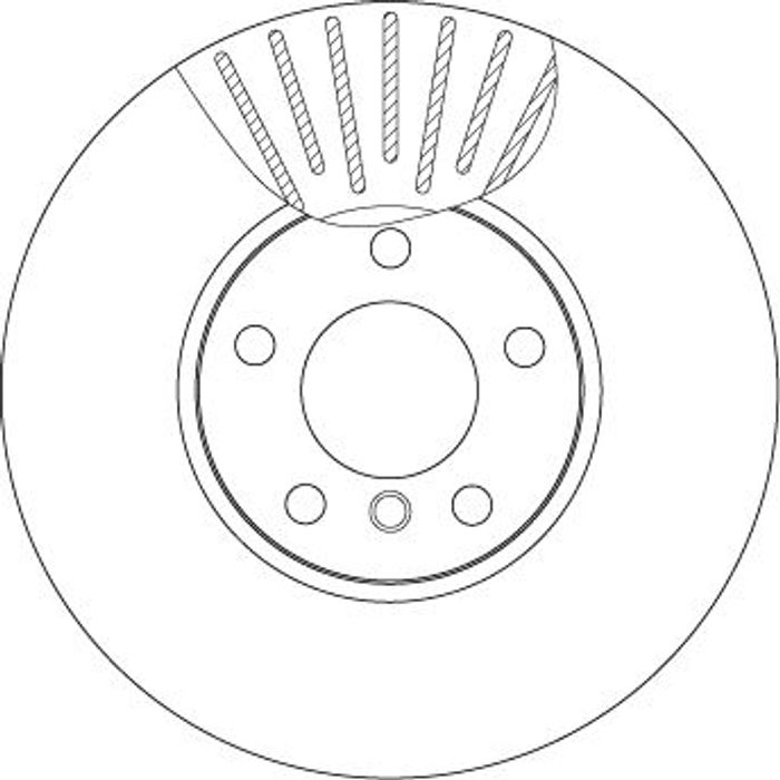 Bremsscheibe vorne L/R passt zu: BMW X5 (E70), X5 (F15, F85), X6 (E71, E72),...